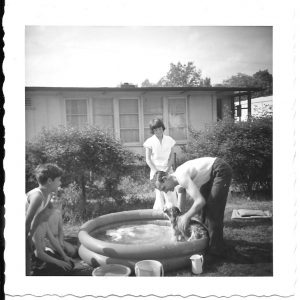 Gerry growing up in a prefab on Clement Way