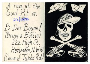 Rave Flyers, UK, 1988
